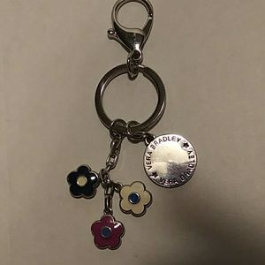 Vera Bradley Frill Boyensberry Keychain